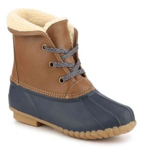 Sporto Leather duck boots - great for autumn!